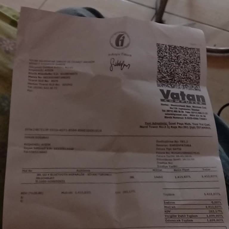 Vatan Bilgisayar'dan Alınan JBL Hoparlörün Sorunları Ve İade Sürecinde Yaşanan Mağduriyet