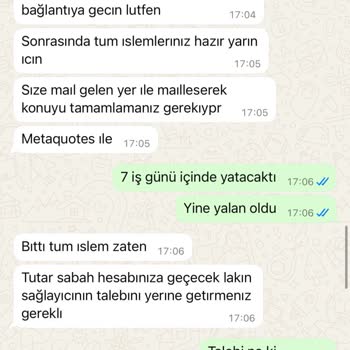 Geri Ödeme Sözü Yerine Getirilmedi