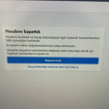 Facebook Hesabım Sebepsiz Yere Kalıcı Olarak Kapatıldı, Muhatap Bulamıyorum