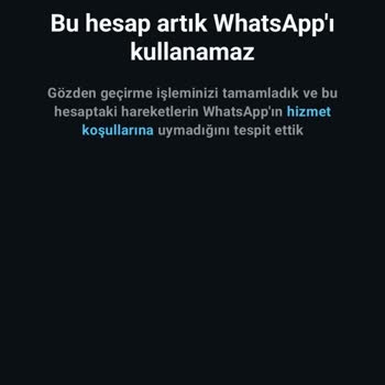 Haksız Yere Kapatılan WhatsApp Hesabım Nedeniyle Büyük Maddi Kayıp Yaşadım