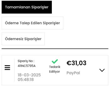 Siparişim Kayıp Kimse Yardımcı Olmuyor