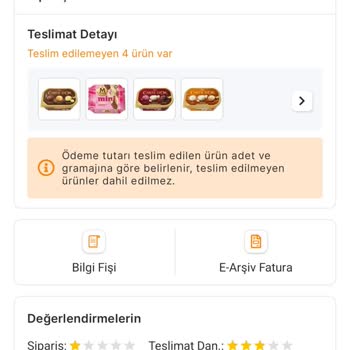 Erken Verilen Siparişim Eksik Ve Geç Teslim Edildi