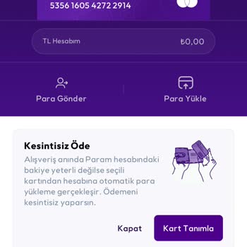 Kartıma Yükleme Yapıldıktan Sonra Hesabım 4 Gündür Kapalı