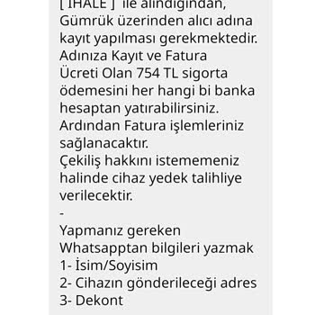 Çekiliş Vaadiyle Hesap Bilgisi Ve Para Talebi