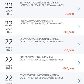 Kapatılan POS Cihazı İçin Haksız Donanım Yazılım Ücreti Kesilmesi