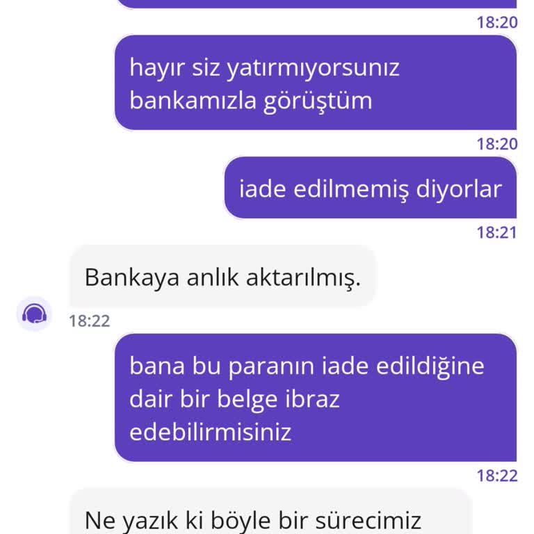 Getir Siparişi Sonrası İade Sürecinde Yaşanan Belirsizlik