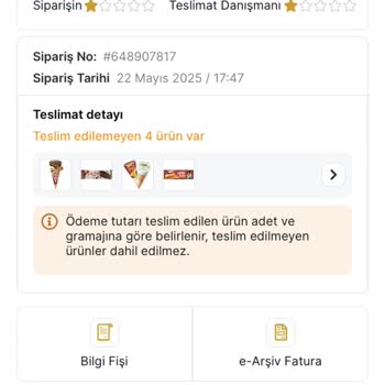 Migros Hemen Siparişimde Ürünler İptal Edildi, Müşteri Hizmetleri Yardımcı Olmadı