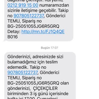 Teslimat Yapılmadan 'Adreste Yoktunuz' Denilerek Kargom Şubeye Gönderildi