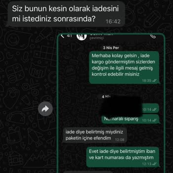 Outfit-Man İade Ödemesi Yapılmıyor Müşteri Mağdur Ediliyor