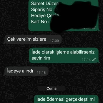 Outfit-Man İade Ödemesi Yapılmıyor Müşteri Mağdur Ediliyor