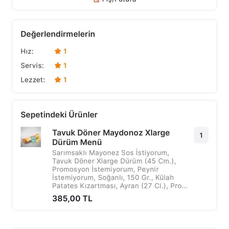 Migros Yemek'te Kupon Kullanımı Ve İletişim Sorunu
