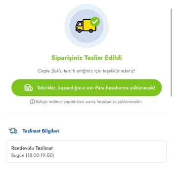 Teslim Edilmeden Teslim Edildi Olarak Görülen Siparişim Kayboldu