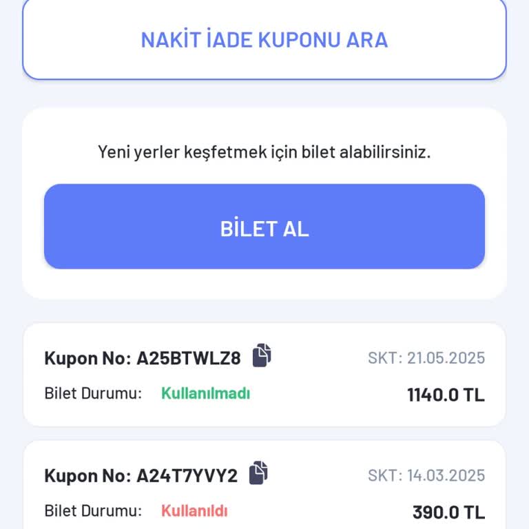 TCDD E-Bilet Açık Bilet Son Kullanma Tarihi Bilgilendirmesi Yetersizliği Nedeniyle Bilet Kullanılamadı