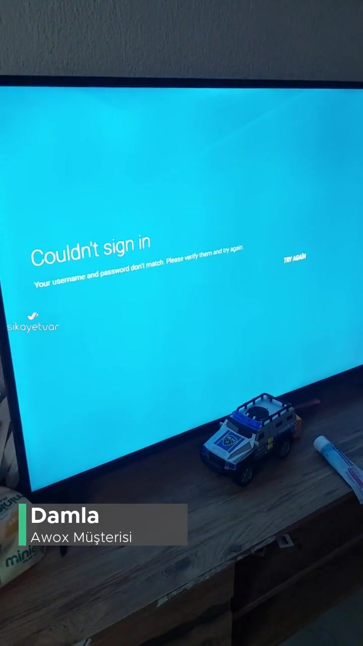 Awox TV Google Play'e Giriş Yapma Sorunu! videonun kapak resmi