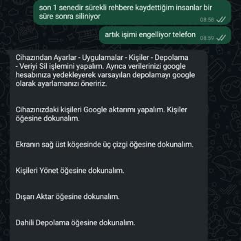 Samsung S21'de Numara Kaydetme Sorunu Ve Yetersiz Müşteri Desteği