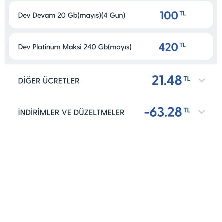 Kalan İnternetim Kullanılmadan Yeni Pakete Geçirildim