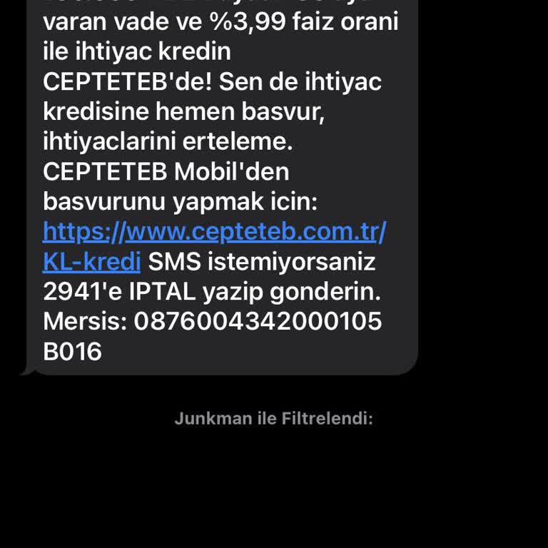 Özel Kredi Teklifi Sunulup Onaylanmaması Hayal Kırıklığı Yarattı