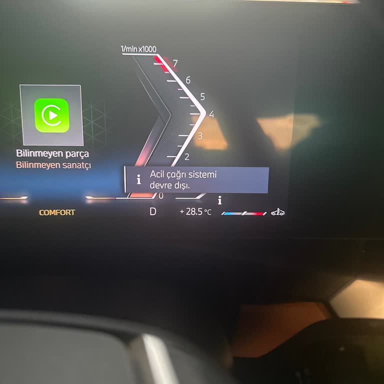 Sıfır Kilometre BMW'de Tekrarlayan Acil Çağrı Sistemi Hatası