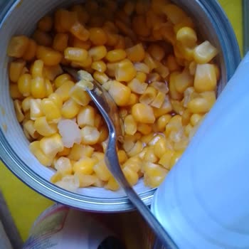 Konserve Mısırdan Yabancı Madde Çıkması Nedeniyle Hayal Kırıklığı Yaşadım