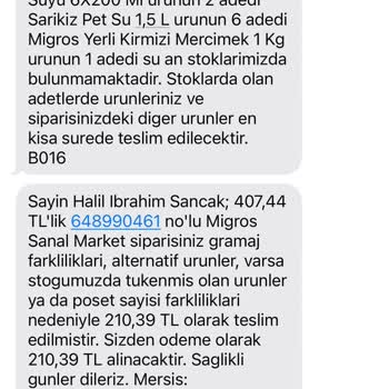 İptal Edilen Siparişin Ürünleri Teslim Edildi, Ücret İadesi Yapılmadı