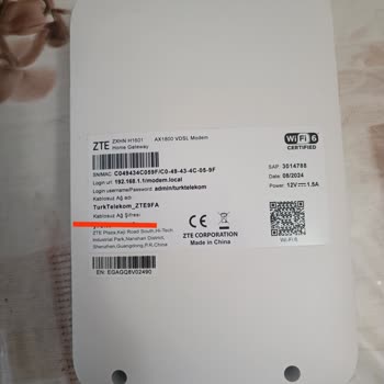 Satın Aldığım Wi-Fi 6 Modemden Hiçbir Verim Alamıyorum, İade Sorunu Yaşıyorum