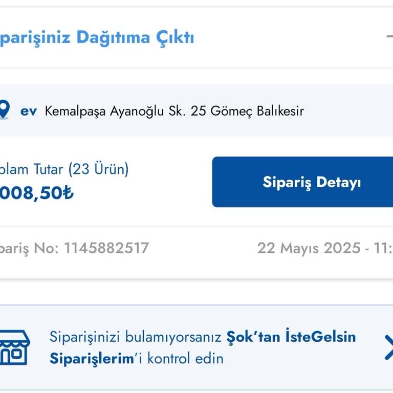 Saatlerce Teslim Edilmeyen Sipariş Ve Mağduriyet