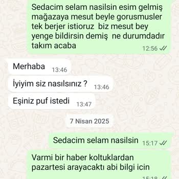 Ergül Mobilya'dan Sipariş Edilen Koltuk 3,5 Ay Geçmesine Rağmen Teslim Edilmedi