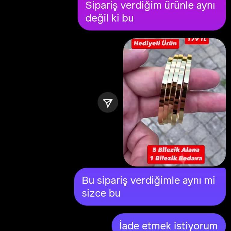 Yanlış Ürün Gönderimi Ve İade Taleplerine Yanıt Alamama