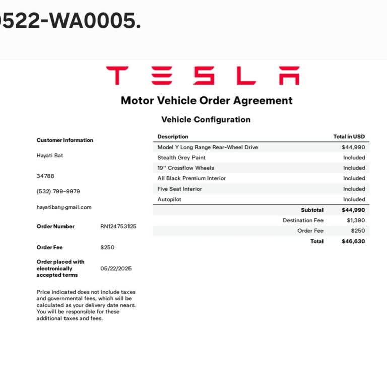 Tesla Web Sitesinde Yanıltıcı Yönlendirme İle Yanlış Ülkeye Sipariş
