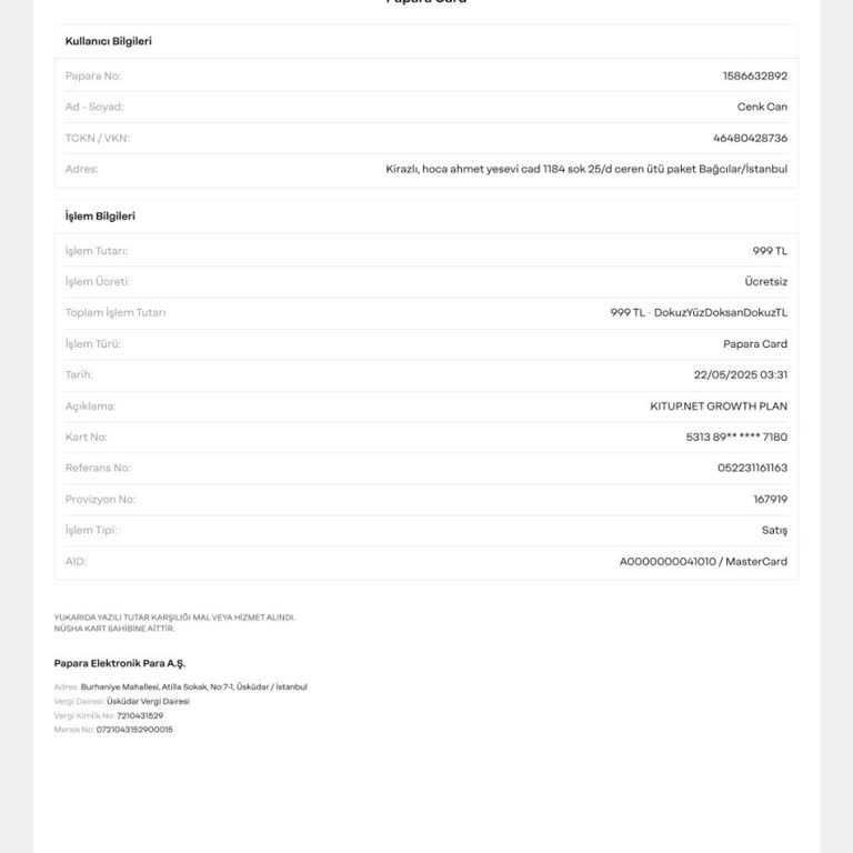 Haberim Olmadan Hesabımdan 999 TL Çekildi, Paramı Geri İstiyorum