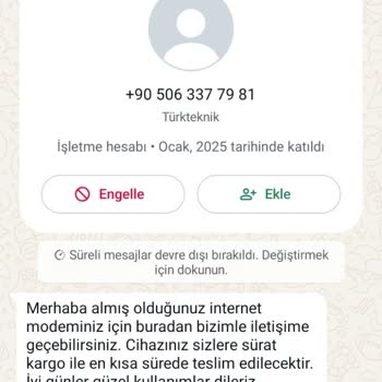 Vodafone Adıyla Modem Satışı Sonrası Ulaşılamayan Yetkililer Ve Mağduriyet