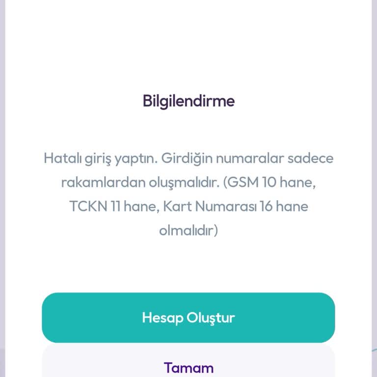 Kredi Kartı İle Yükleme Sonrası Hesabım Kayboldu, Destek Alamıyorum