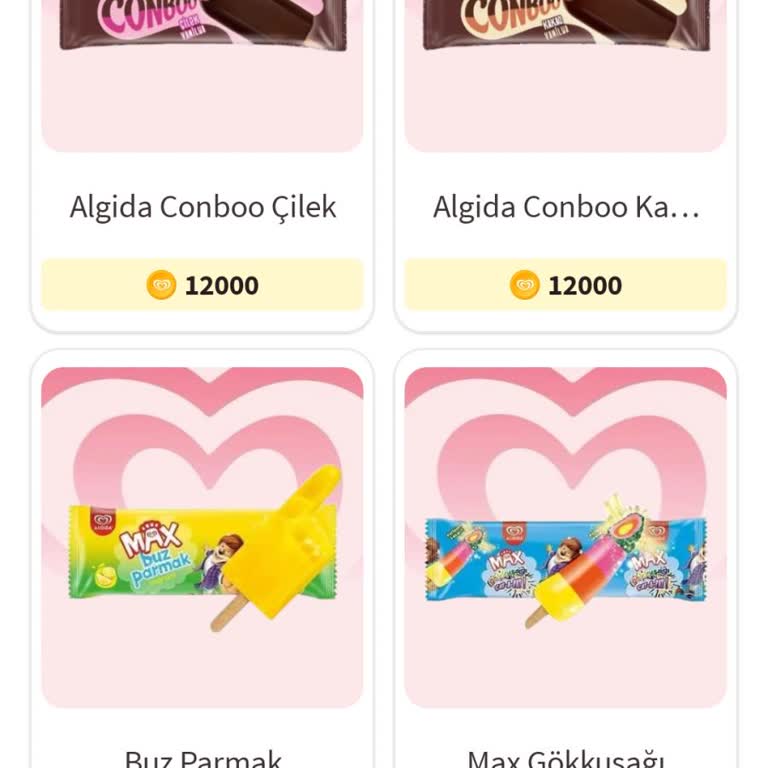 Dondurma Puan Sistemi Ve Ürün Seçeneklerinde Büyük Hayal Kırıklığı