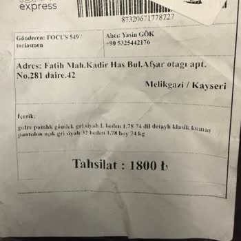 Eksik Ve Yanlış Ürün Gönderimi, İletişimsizlik Sorunu