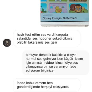 Arızalı Ürün Ve Satıcı İade Reddinden Kaynaklanan Mağduriyet