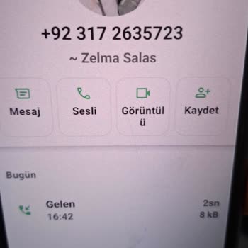 WhatsApp Üzerinden Yabancı Numara İle Rahatsız Edildim