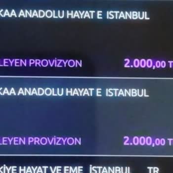 Haberim Olmadan Kartımdan Yüklü Para Çekildi