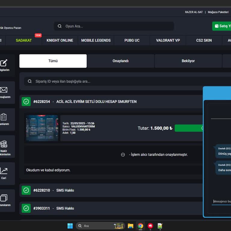 Satın Aldığım Valorant Hesabına Erişim Sağlayamıyorum, Ücret İadem Yapılmıyor
