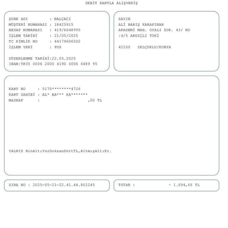 İptal Edilen Ürünün Ücret İadesi Yapılmadı, Yeni Siparişten De Onaysız Tahsilat