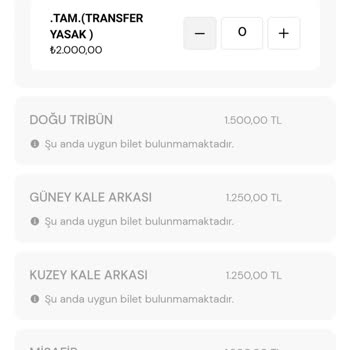 Passo Lig'de Göztepe-Galatasaray Bileti Bulamıyorum, Yardım Bekliyorum