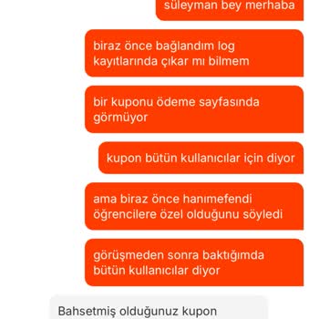 Migros Yemek'te Herkese Geçerli Denilen Kupon Sadece Öğrencilere Verildi
