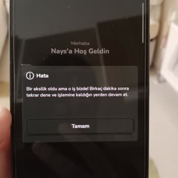 Nays Uygulamasında Sim Kart Bloke Sorunu Ve Yetersiz Destek