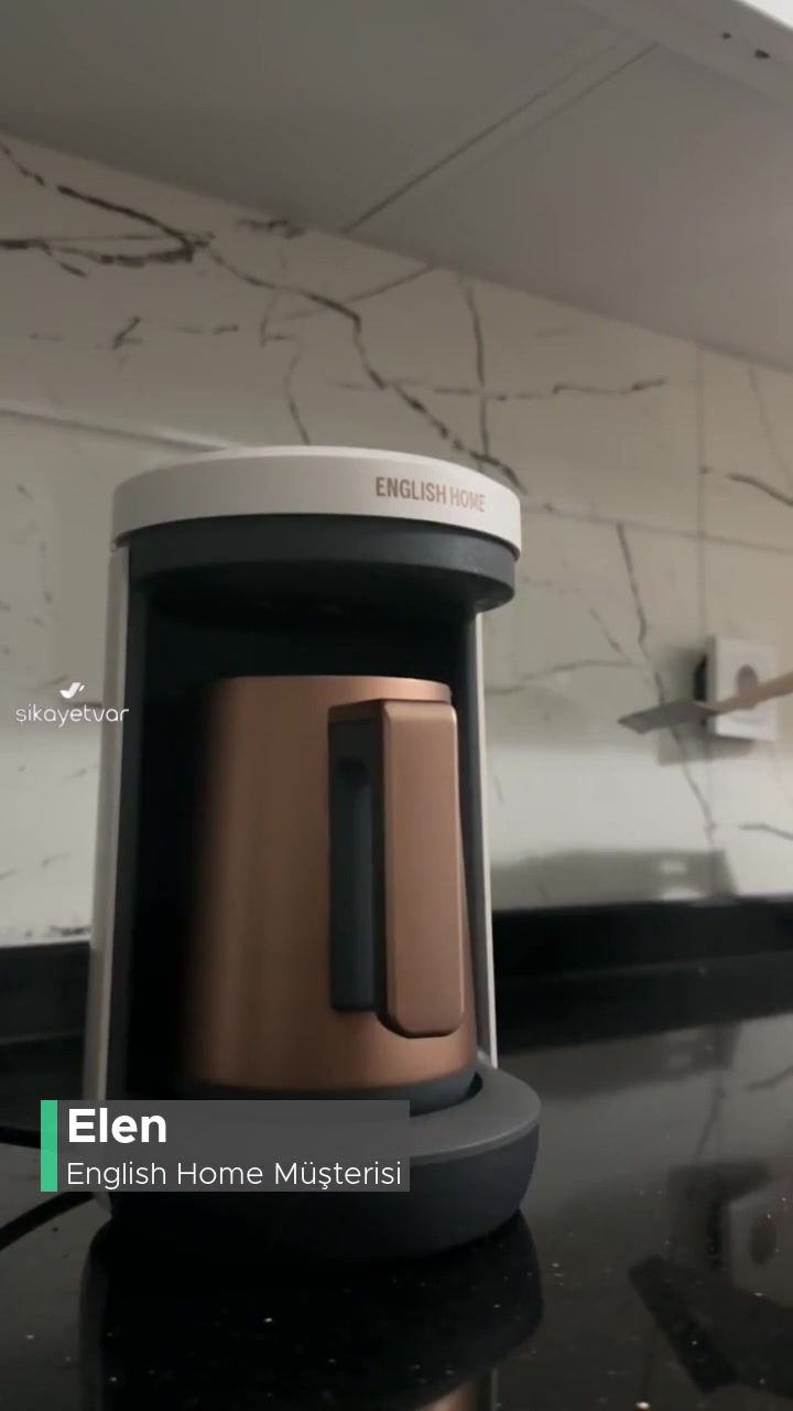 English Home Çift Taşım Kahve Makinesinin Sürekli Taşırması videonun kapak resmi