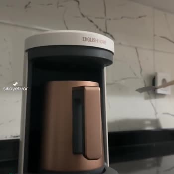 English Home Çift Taşım Kahve Makinesinin Sürekli Taşırması