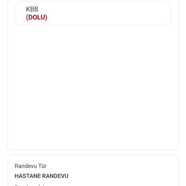 Gaziantep Üniversitesi Hastanesi'nde KBB Randevu Sıkıntısı