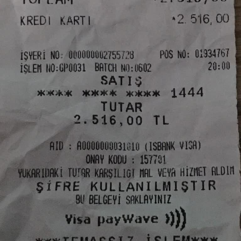 Anka Aspava Florya Vale Hizmeti Altında Ücret Talep Ediyor