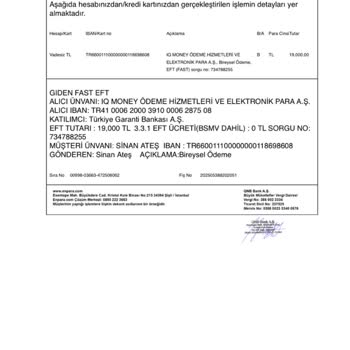 İzinsiz Para Transferi Ve Geciken İade Talebi