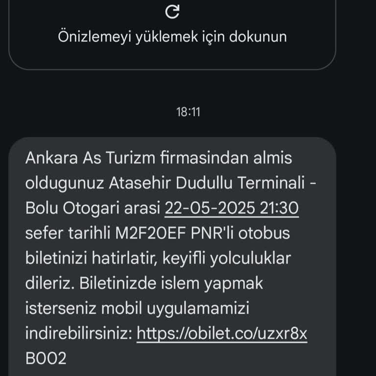 Otobüs Seferi İptal Edildi, Bilgi Verilmedi Ve Ücret İadesi Yapılmadı