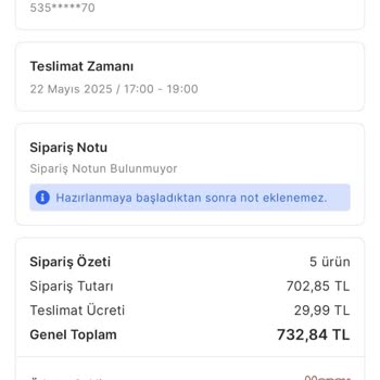 Teslim Edilmeyen Sipariş Ve İade Talebim Ciddiye Alınmıyor