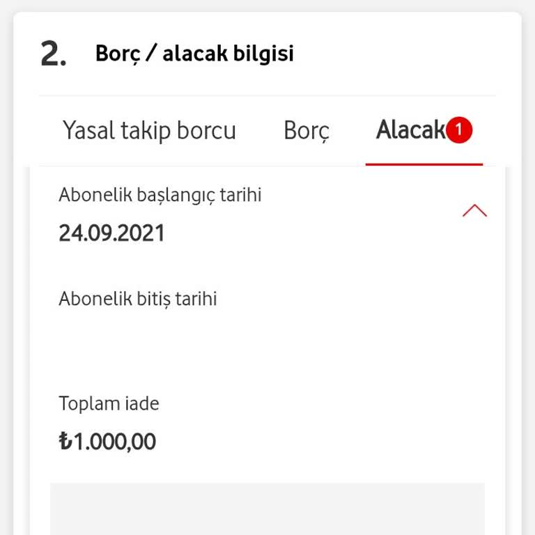 Vodafone'dan Alacağım Ödeme Bir Türlü Hesabıma Yatmadı